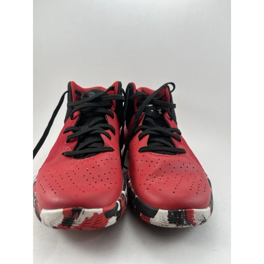 Under Armour Basketball Shoes 3024791 Red Black Youth 7Y Men's 6 EU 40